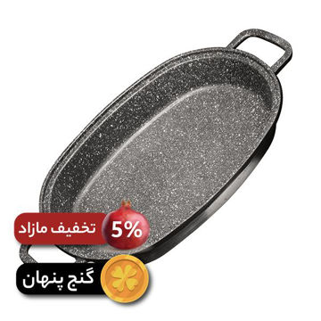 تابه چدن بیضی مدل pollo (بدون درب)	