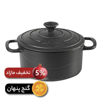 قابلمه چدن سایز 24 مدل Feleti	