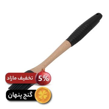 فرچه سیلیکونی دسته راش کد 4015	